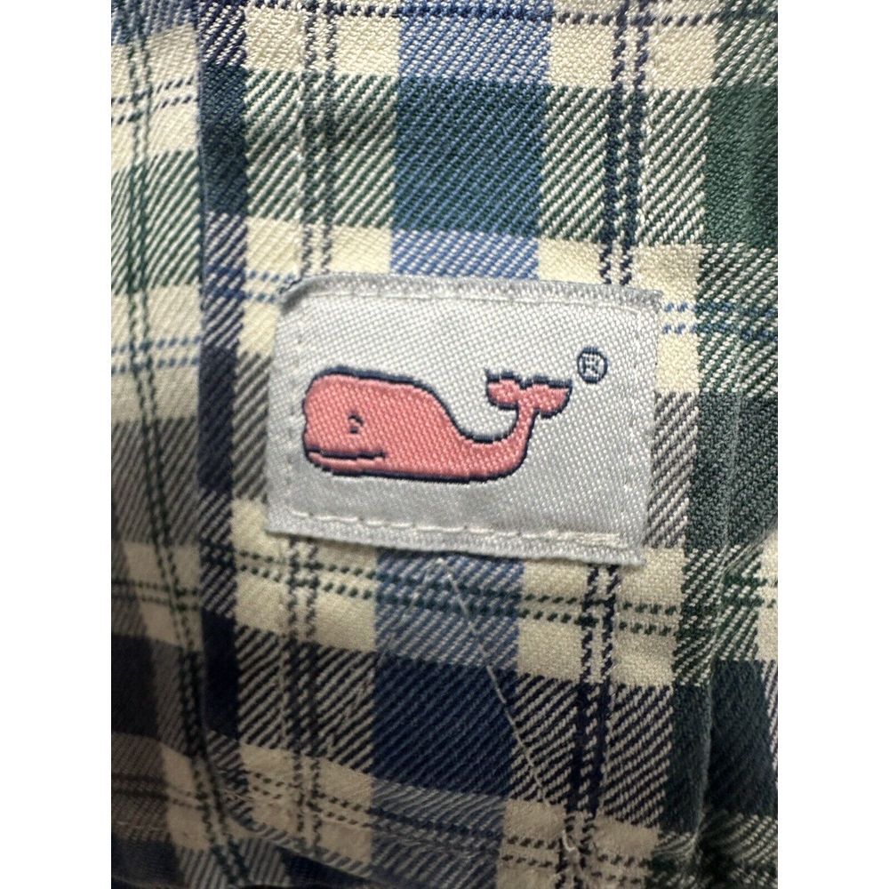 Vineyard Vines Slim Fit Murray‎ Plaid Button Down Mens Size Large 100% Cotton